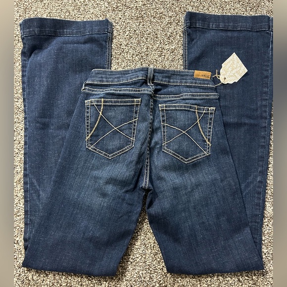 Ariat Dark Blue Slim Trouser Jeans - Picture 2 of 4